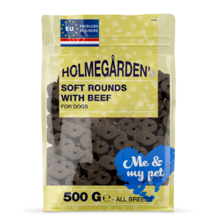 Holmegården 500g soft rounds with beef (10532)