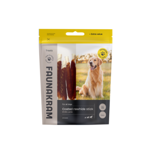 Faunakram 300g lamb coated rawhide sticks (10808-10)