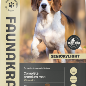 Faunakram Pre- & Probiotics 10kg Senior /Light GF Poultry 26-8 (10107-10)