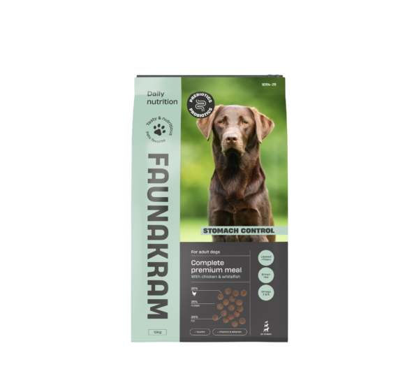 Faunakram PRO 10kg Stomach control Chicken and White fish (10114-25)
