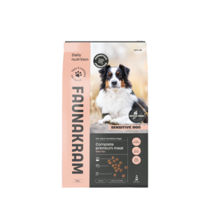 Faunakram Pre- & Probiotics 10kg. Sensitive dog w fish 23-11 (10114-20)