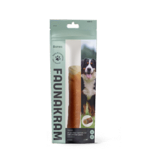 Faunakram 21 cm (170g) Chicken-filled rawhide roll w. chicken paste (10300-10)