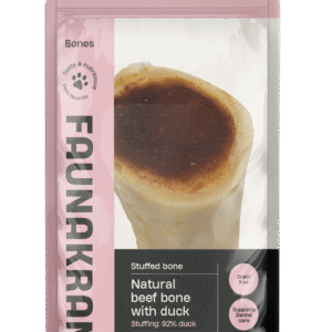 Faunakram Natural beef bone with stuffing: 92% duck (10096-15)