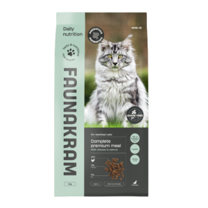 Faunakram Pre- & Probiotics 4 kg GF meal with chicken, for sterilized cats 31-11 (10116-10)