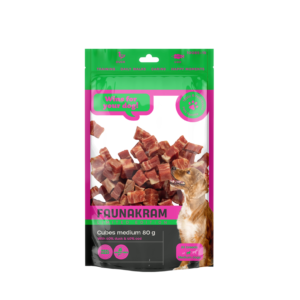 Faunakram 80g Limited Edition Cubes Medium Duck & Cod (10085-15)